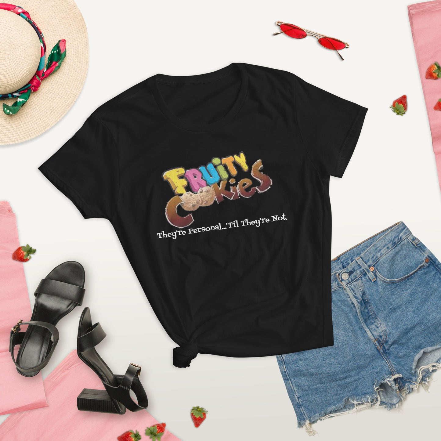 Fruity Cookies T Shirt - Mormon Wives Inspired Tee for Women