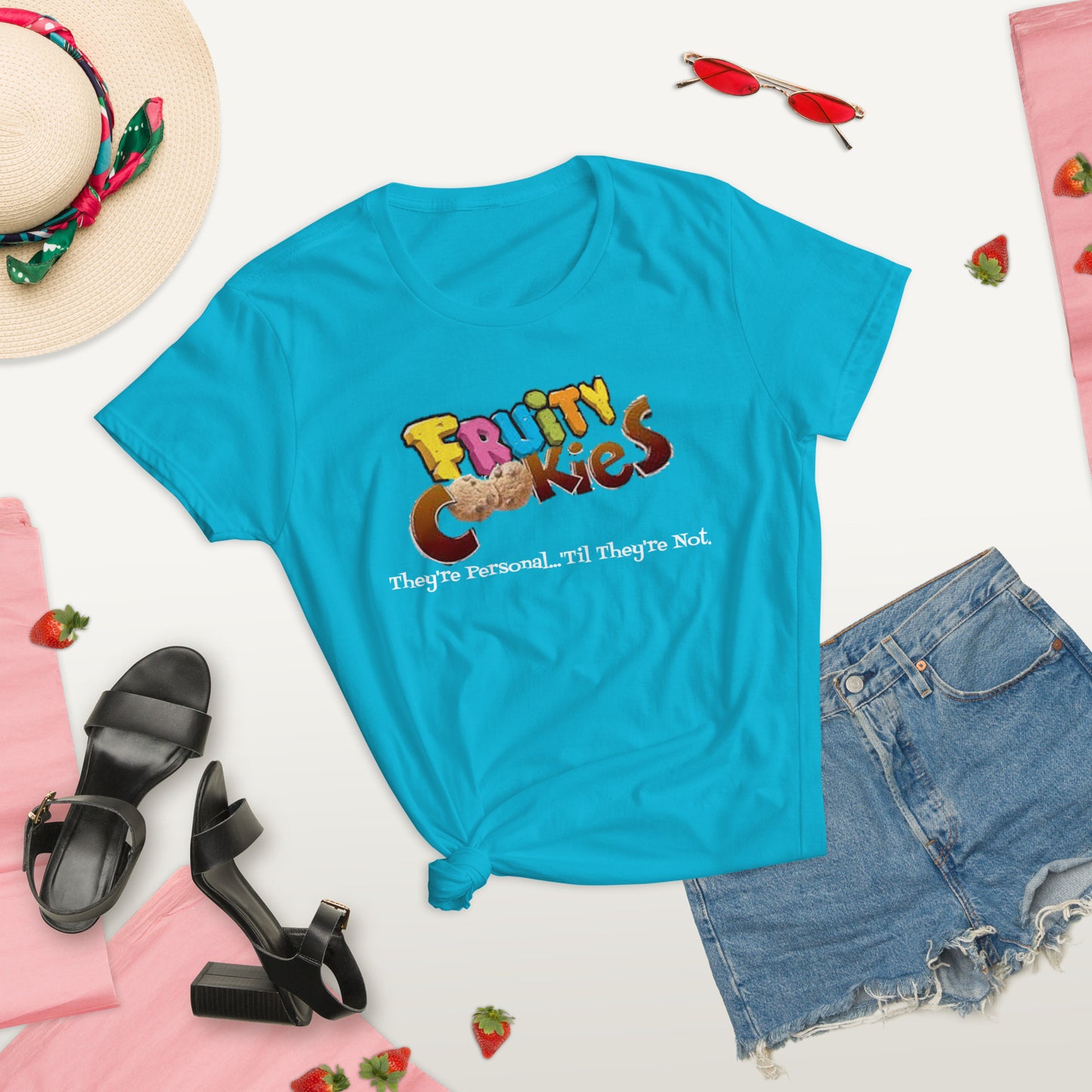 Fruity Cookies T Shirt - Mormon Wives Inspired Tee for Women