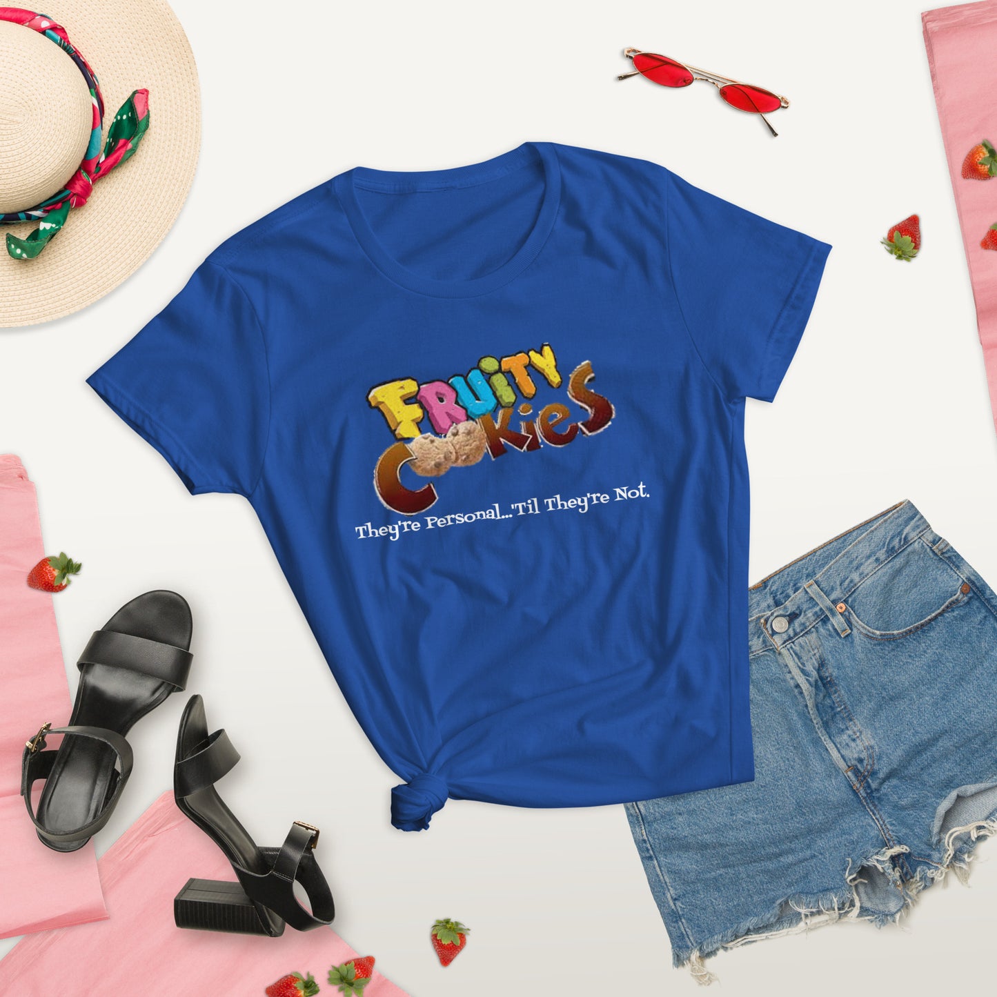 Fruity Cookies T Shirt - Mormon Wives Inspired Tee for Women